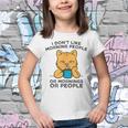 I Dont Like Morning People Or Mornings Or People V2 Youth T-shirt