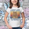 I Dont Like Morning People Or Mornings Or People Youth T-shirt