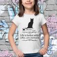 Life Is Better With Coffee Cats And Books 682 Shirt Youth T-shirt