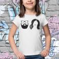 Man With Beard And Glasses With Woman Wavy Hair Youth T-shirt