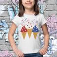 Memorial Day 4Th Of July Holiday Patriotic Ice Cream Youth T-shirt