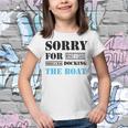 Official Im Sorry For What I Said While I Was Docking The Boat Youth T-shirt