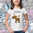 Oh Deer Cute Deer Save Wildlife Youth T-shirt