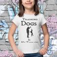 Training Dogs Is My Therapy Awesome Idea For Who Love Training Dogs Youth T-shirt