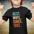 Best Wife Since 1993 29Th Wedding Anniversary 29 Years Youth T-shirt