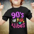 90S Vibes 90S Music Party Birthday Lover Retro Vintage Youth T-shirt