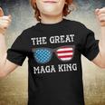 Anti Joe Biden Ultra Maga The Return Of The Great Maga King V3 Youth T-shirt