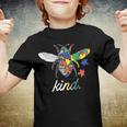 Bee Bee Bee Kind Beautiful Autism Awareness Gift Puzzl V2 Youth T-shirt