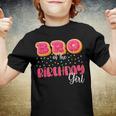 Brother Of The Birthday Girl Donut Family Matching Birthday Youth T-shirt