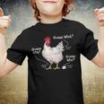 Chicken Chicken Chicken Butt Funny Joke Farmer Meme Hilarious Youth T-shirt