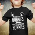 Forget The Bunnies Im Chasing Hunnies Funny Youth T-shirt