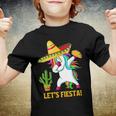 Funny Dabbing Taco Cinco De May Mexican Food V4 Youth T-shirt