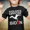 Funny Even Birds Oppose Biden Youth T-shirt