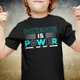 Funny Patience Is Power Youth T-shirt