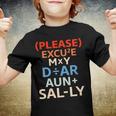 Funny Please Excuse My Dear Aunt Sally Lovers Math Youth T-shirt