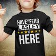 Have No Fear Lasley Is Here Name Youth T-shirt