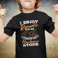 I Enjoy Romantic Walks Through The Hardware Store Woodworker Youth T-shirt