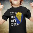 Its In My Dna Bosnia Herzegovina Genetik Bosnian Roots Youth T-shirt