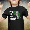 Its In My Dna Proud Nigeria Africa Usa Fingerprint Youth T-shirt