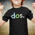 Kids 2Nd Birthday Boy 2 Years Old Dos Anos Gift Spanish Tee Youth T-shirt