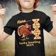 Lucky Bowling Here Turkey Strike 11 Shirt Youth T-shirt