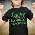 Lucky To Be A 1St Grade Teacher St Patrick Day Youth T-shirt