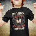 Marsh Blood Run Through My Veins Name V3 Youth T-shirt