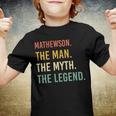 Mathewson Name Shirt Mathewson Family Name Youth T-shirt