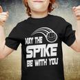 May The Spike Be With You Funny Volleyball Youth T-shirt