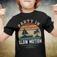 Party In Slow Motion Vintage Funny Boating Boating Gifts Youth T-shirt