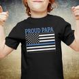 Police Officer Papa - Proud Papa Youth T-shirt