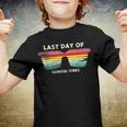 Retro Last Day Of School Vibes Graduation | Out For Summer Youth T-shirt