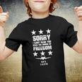 Sorry I Cant Hear You Over The Sound Of Freedom Youth T-shirt