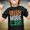 St Patricks Day Beer Drinking Ireland - Irish Mode On Youth T-shirt