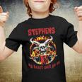 Stephens Name Gift Stephens Name Halloween Gift Youth T-shirt