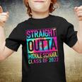 Straight Outta Middle School 2022 Graduation Gift Youth T-shirt