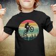 Vintage Mountain Bike Retro Downhill Biking Youth T-shirt