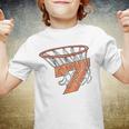 7Th Birthday Basketball 7 Years Old Kid For Birthday Party Youth T-shirt