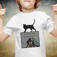 All I Need Is Love And Yoga And A Cat Lovers Gift For Yoga Lovers Funny Cat Youth T-shirt