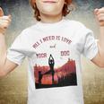 All I Need Is Love And Yoga And A Dog Youth T-shirt