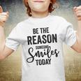 Be The Reason Someone Smiles Today Inspirational Saying Youth T-shirt