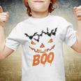 Boo Scary Pumpkin Face Youth T-shirt