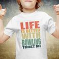 Bowling Saying Funny Youth T-shirt