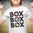 Box Box Box F1 Tyre Compound Design V2 Youth T-shirt