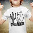 Cat Cuss Cactus Funny Cat Joke Youth T-shirt