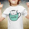 Cute Cat In Mug Youth T-shirt