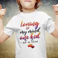 Cute Mom Loosing My Mind One Kid At A Time Mothers Day Gif Youth T-shirt