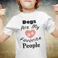 Dogs Are My Favorite People Funny Dogs Quotes Gift For Dogs Lovers Youth T-shirt