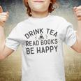 Drink Tea Read Books Youth T-shirt