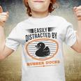 Easily Distracted By Rubber Ducks Duck Youth T-shirt